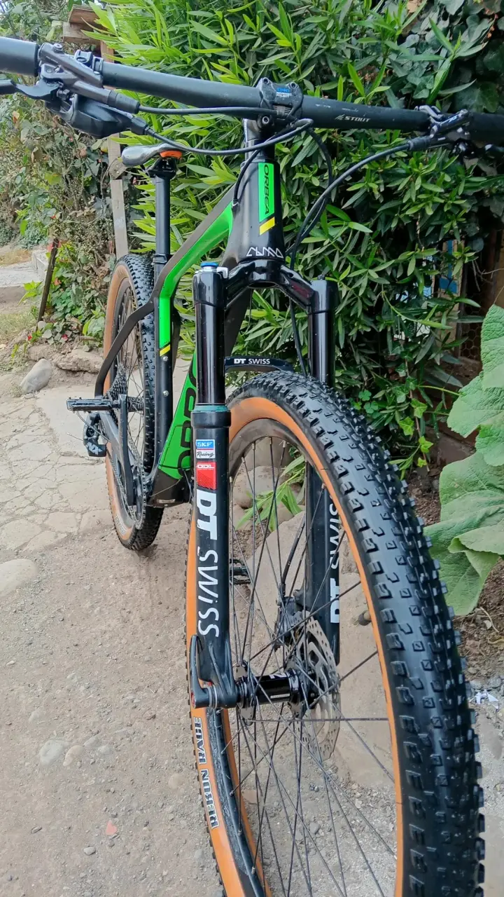 Bicicleta de Montaña Orbea Negra y Verde - 2