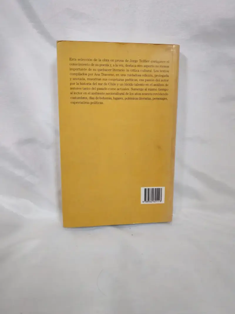 Libro 'Prosas' de Jorge Teillier primera edición - 6