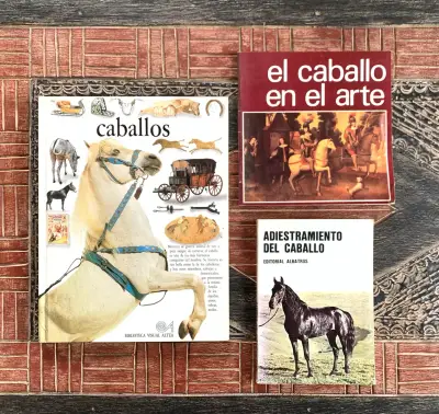Lote de Libros sobre Caballos - miniatura 1