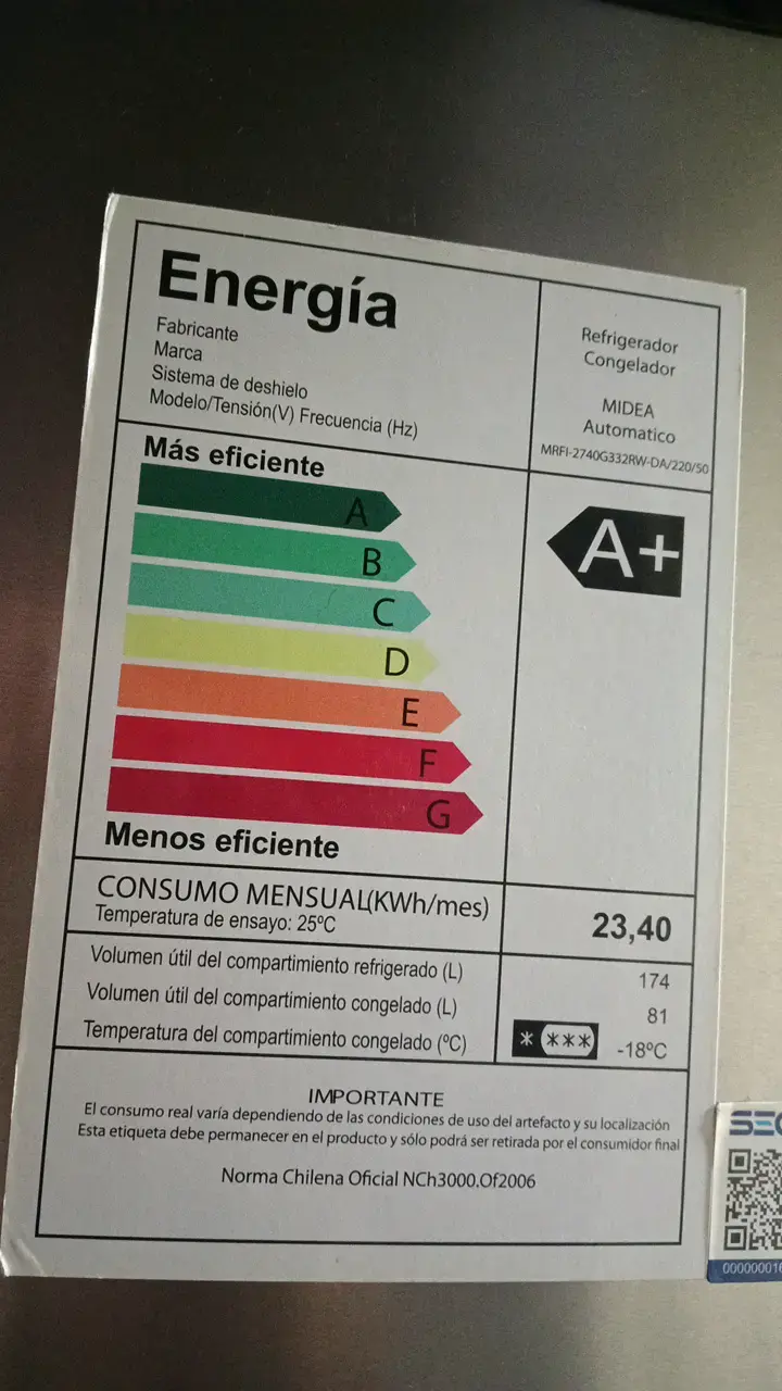 Refrigerador Midea con dispensador de agua - 6