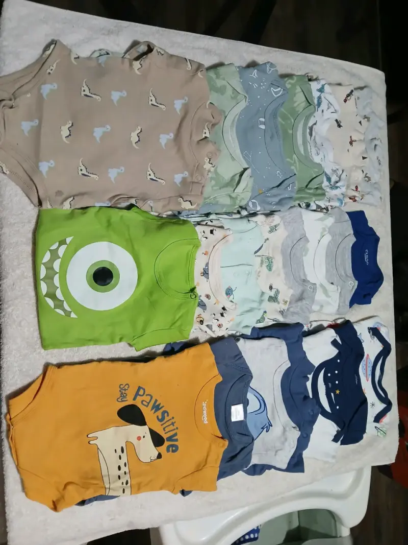 Lote de bodies y pantalones para bebé - 1