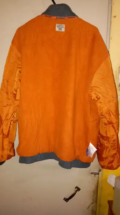 Chaqueta Reebok Newport Classic gris y naranja - miniatura 5