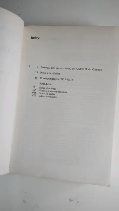 Libro Correspondencia Pedro Salinas y Jorge Guillén - miniatura 3