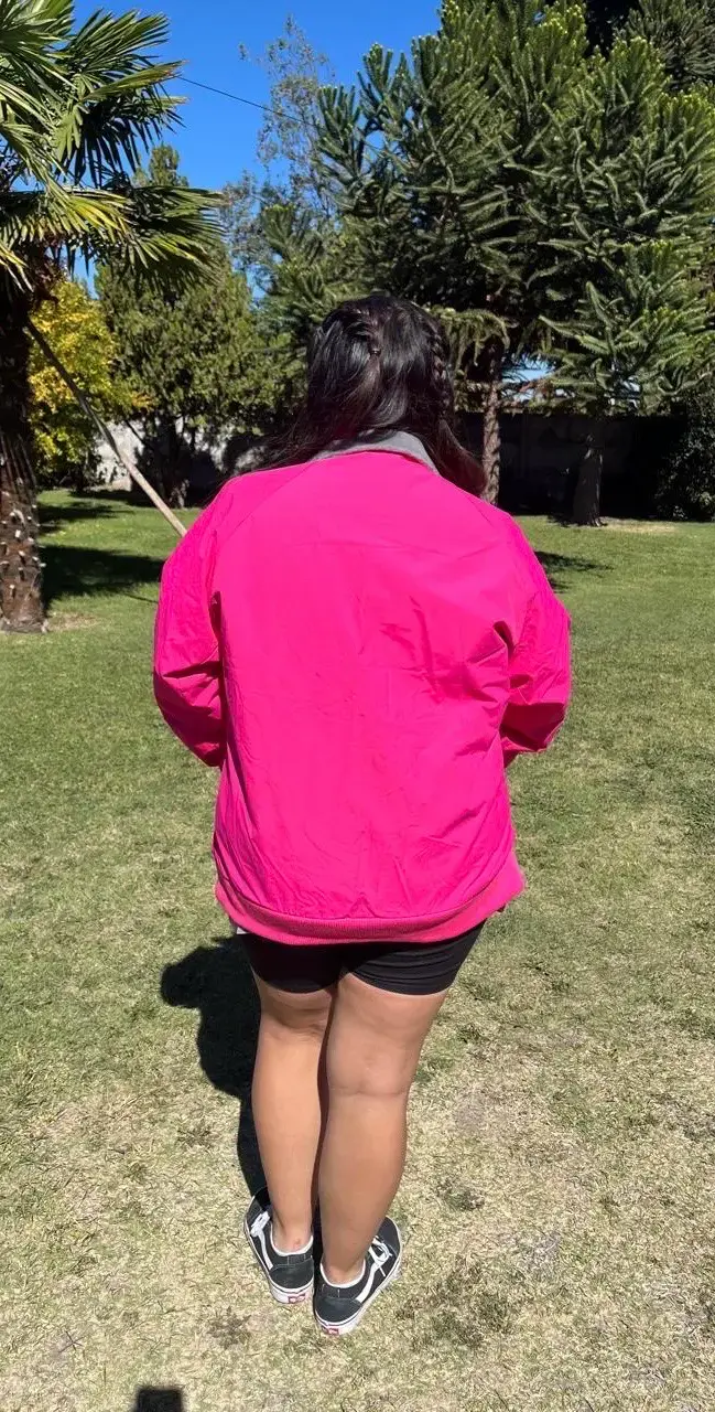 Chaqueta impermeable fucsia para mujer Columbia - 3