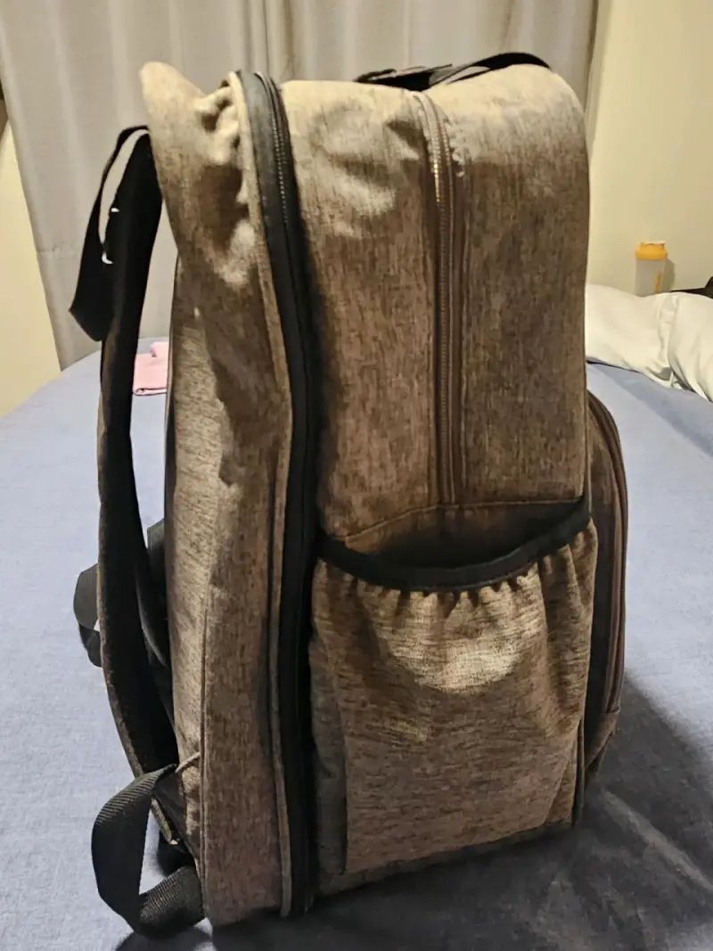 Bolso pañalero mudador gris Bebesit - 4