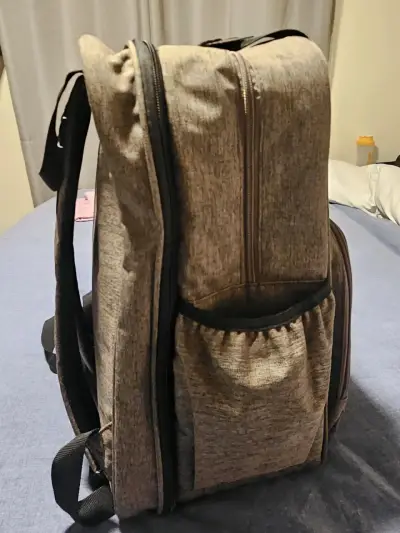 Bolso pañalero mudador gris Bebesit - miniatura 4