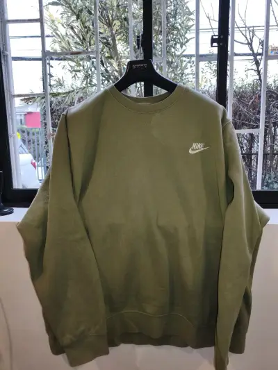 Polerón verde Nike para hombre talla XL - miniatura 1