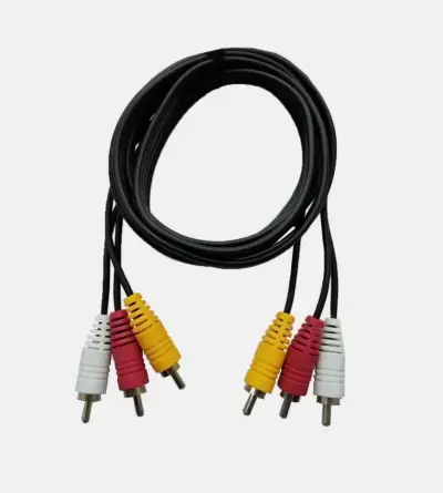 Cable de Audio 3RCA a 3RCA para Conexión AV - miniatura 1