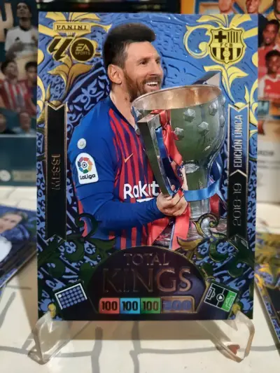 Tarjeta coleccionable Panini Total Kings Messi - miniatura 2
