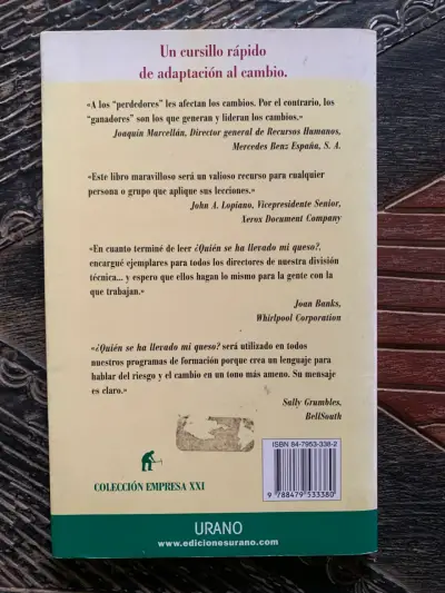 Libro '¿Quién se ha llevado mi queso?' de Spencer Johnson - miniatura 2