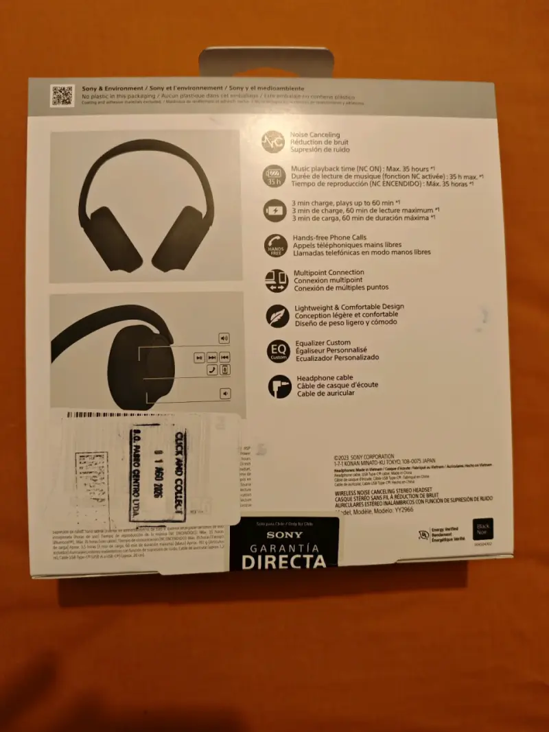 Audífonos Sony WH-CH720N con Cancelación de Ruido - 2
