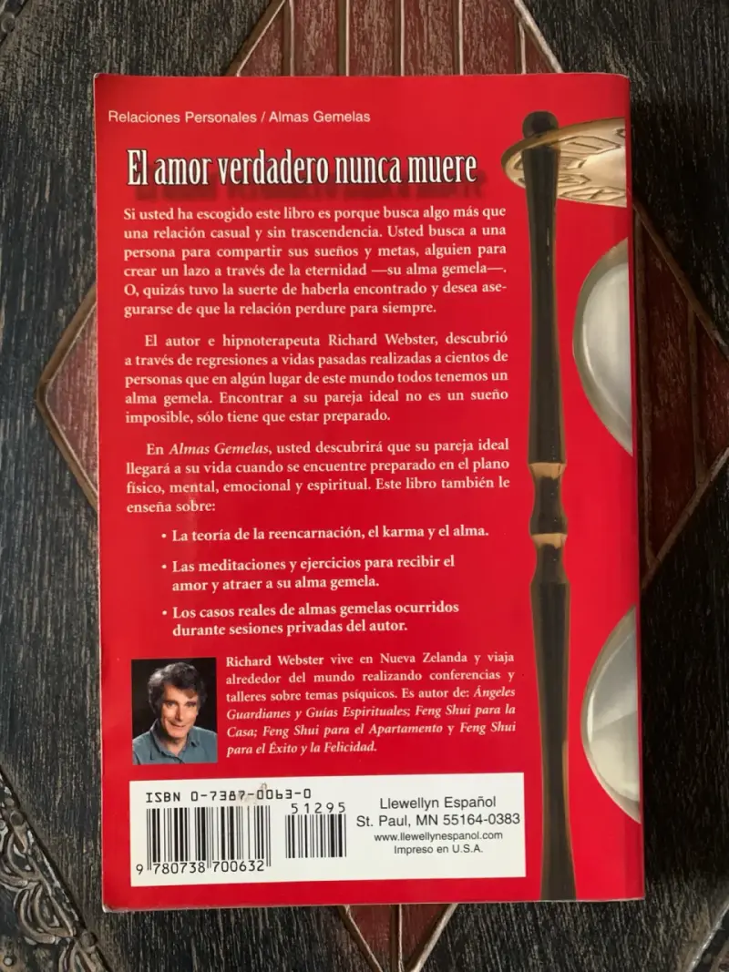 Libro Almas Gemelas de Richard Webster - 2