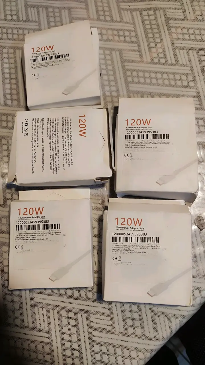 Cargador rápido 120W para dispositivos
