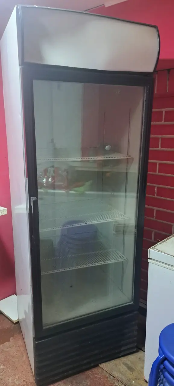 Refrigerador vitrina vertical de vidrio - 4