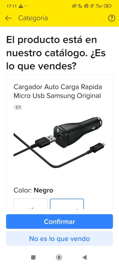 Cargador de Auto Samsung Carga Rápida 45W - miniatura 3