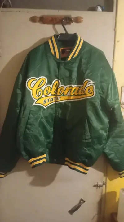 Chaqueta deportiva verde Colorado State - miniatura 1