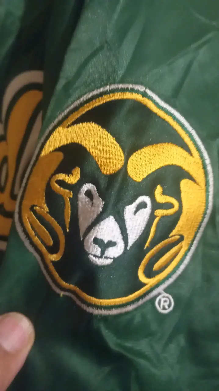 Chaqueta deportiva verde Colorado State - 3