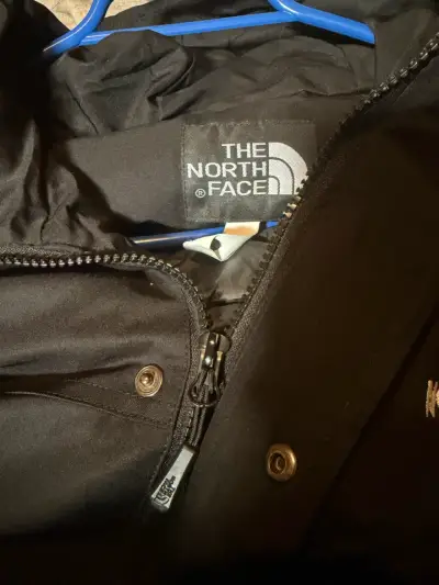 Chaqueta impermeable negra The North Face - miniatura 5