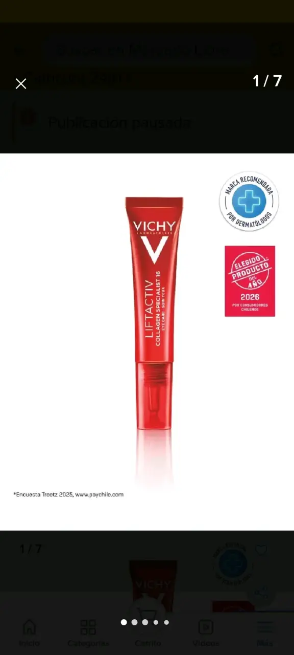 Crema de Ojos Vichy Liftactiv Collagen Specialist - 1