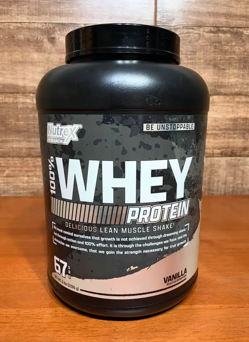 Proteína Whey Nutrex Vainilla 5 lbs - 1