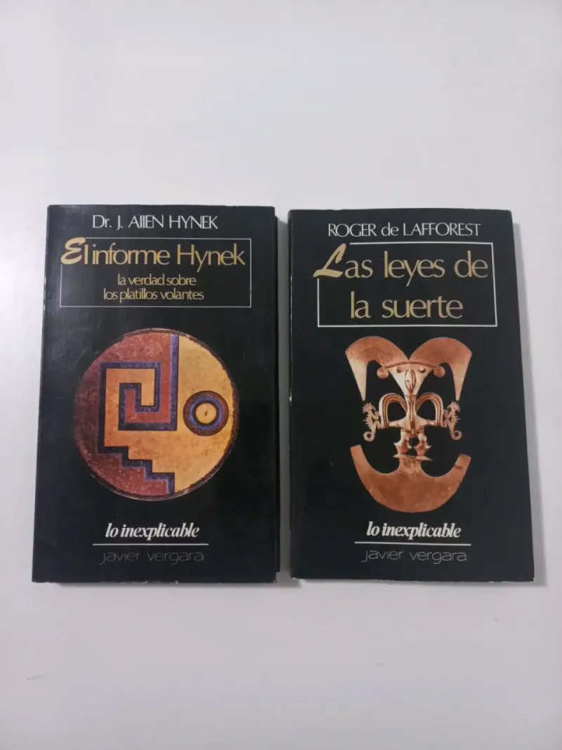 Libros 'El Informe Hynek' y 'Las Leyes de la Suerte'