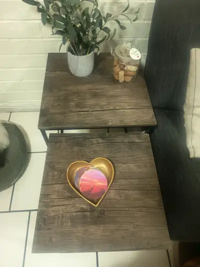 Mesas de centro de madera rústica - miniatura 1