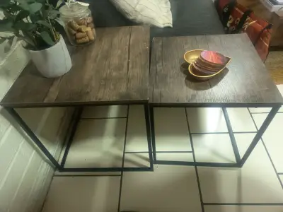 Mesas de centro de madera rústica - miniatura 2