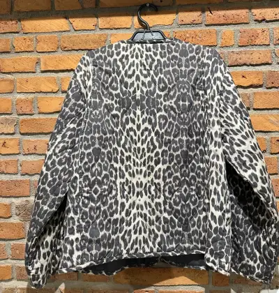 Chaqueta americanino de mujer  animal print - miniatura 2