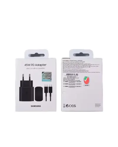 Cargador Samsung 45W PD con Cable USB-C - miniatura 1