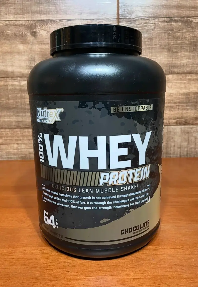 Proteína Whey Nutrex sabor Chocolate 5 lbs - 1