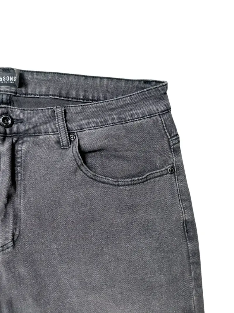 Jeans Maui & Sons gris oscuro para hombre - 3