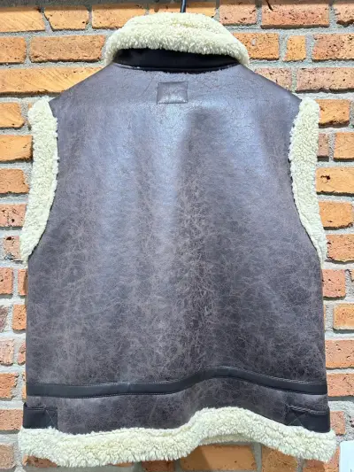 Chaqueta de cuero sintetico interior chiporro - miniatura 2
