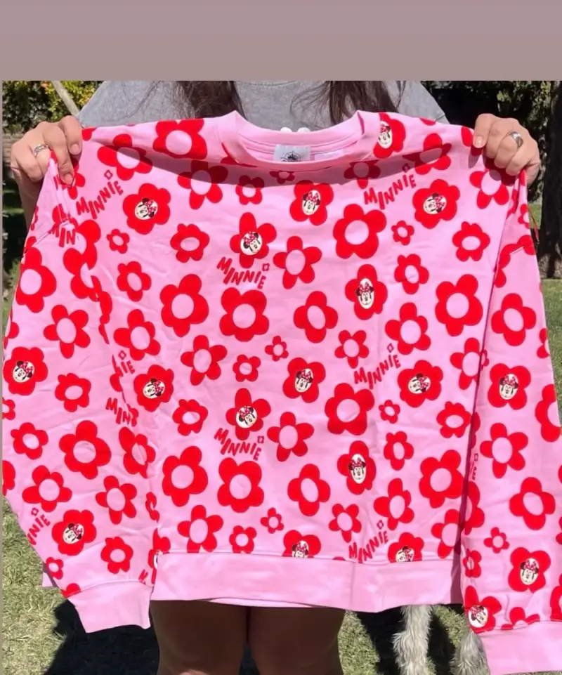 Polerón Disney Minnie Mouse Rosa y Rojo - 1