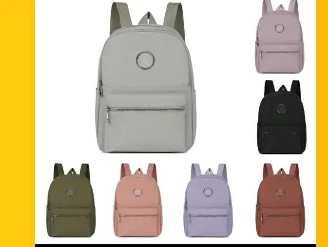 Mochila casual de varios colores con diseño moderno - 1