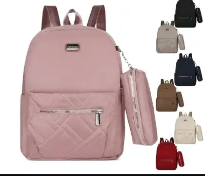 Mochila casual de varios colores con diseño moderno - miniatura 3