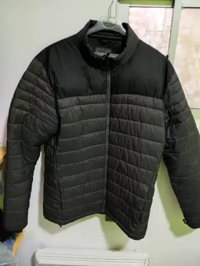 Chaqueta pluma negra para hombre marca lippi XL - miniatura 1