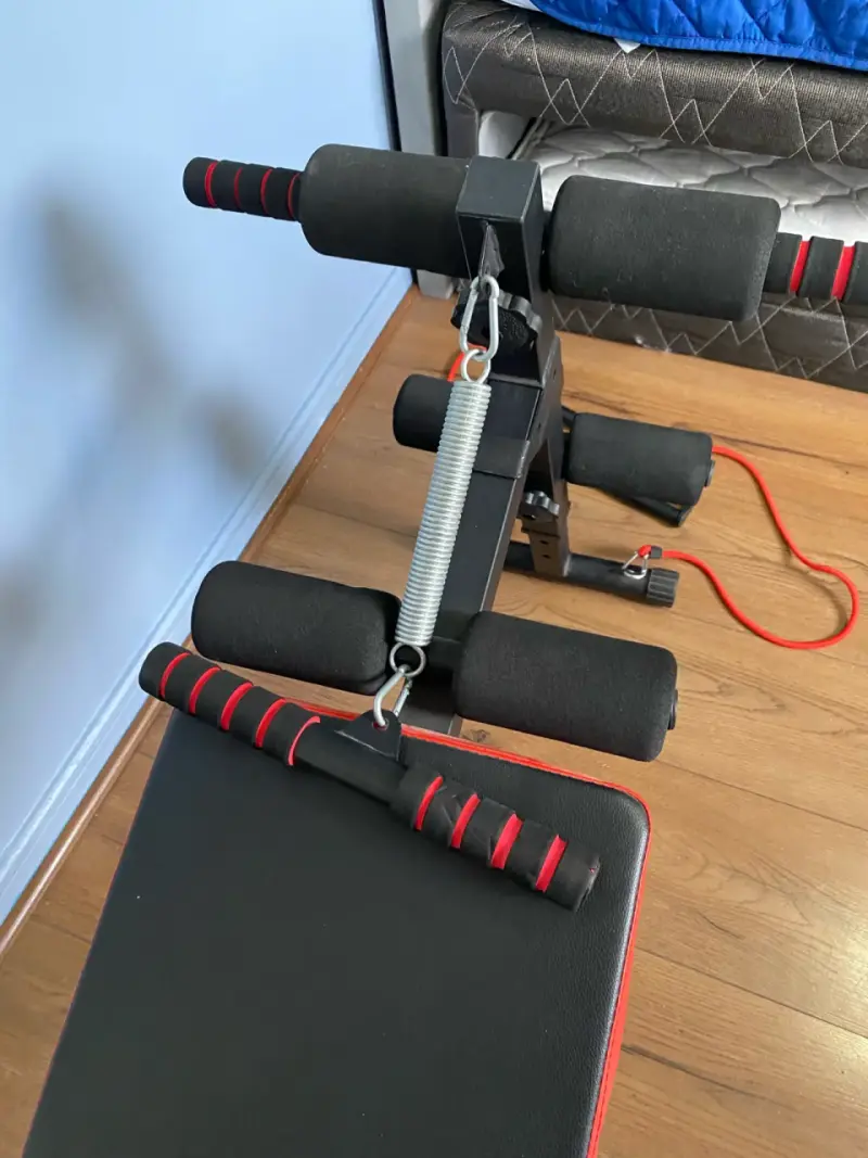 Banco de ejercicios para abdominales ajustable - 3