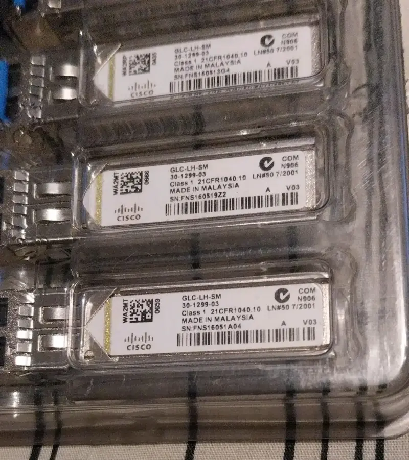 Módulos transceptores Cisco GLC-LH-SM - 2
