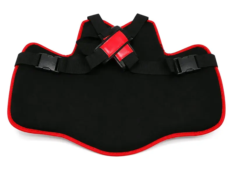 Pechera boxeo Rojo y Negro Zoqa - 1