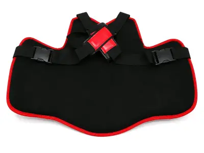 Pechera boxeo  Rojo y Negro Zoqa - miniatura 1