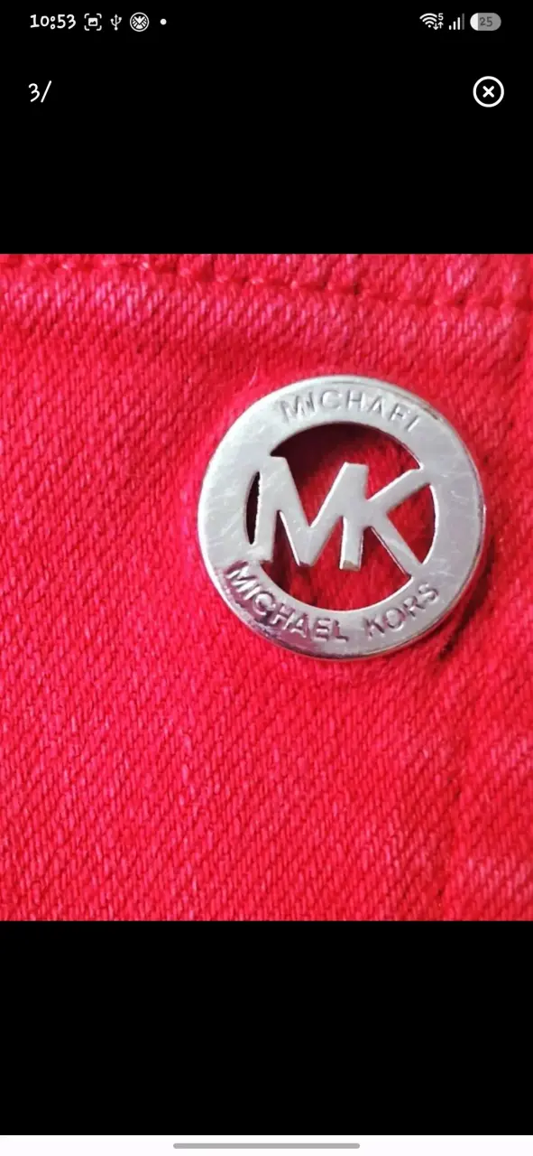 Pantalones rojos Michael Kors talla 36 - 5