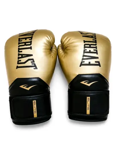 Guantes de Boxeo Everlast Elite Dorados - miniatura 2