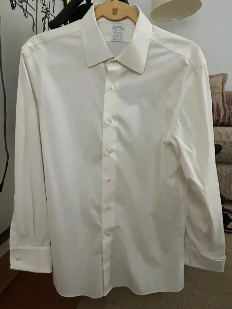 Camisa Blanca Brooks Brothers Milano Fit - 1