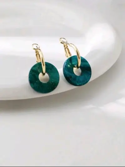 Set de Aros de resina Multicolor - miniatura 4