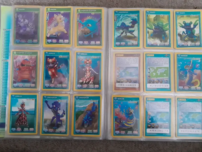 Álbum de cartas coleccionables Invizimals Batalla de Cazadores - 6