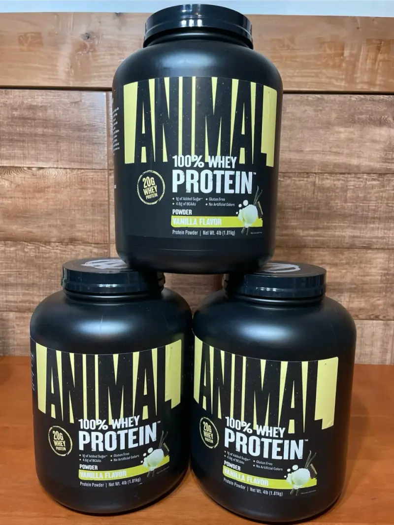 Proteína Animal 100% Whey Sabor Vainilla 4lb