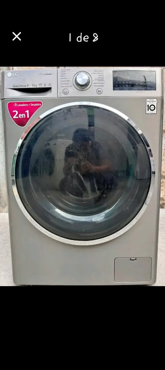Lavadora Secadora LG 2 en 1 9/5 kg - 2