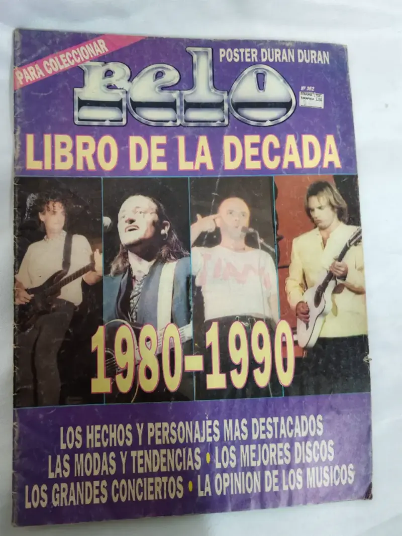 Revista Pelo Libro de la Década 1980-1990 póster - 1
