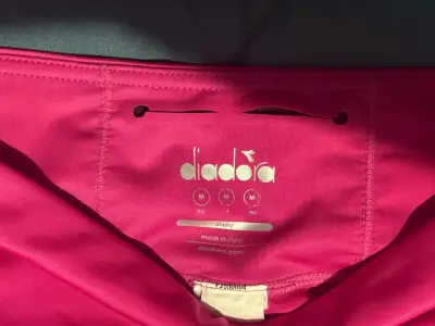 Leggings deportivos fucsia Diadora para mujer - miniatura 2