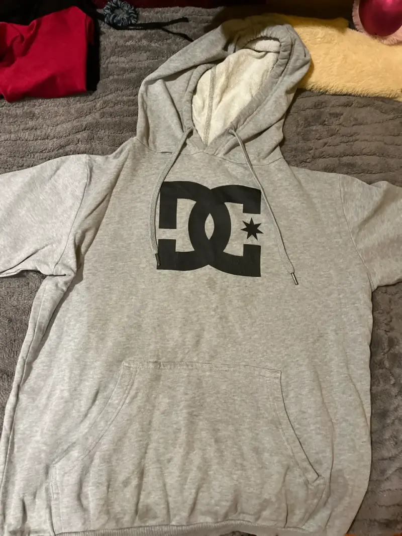 Polerón con capucha gris DC Shoes